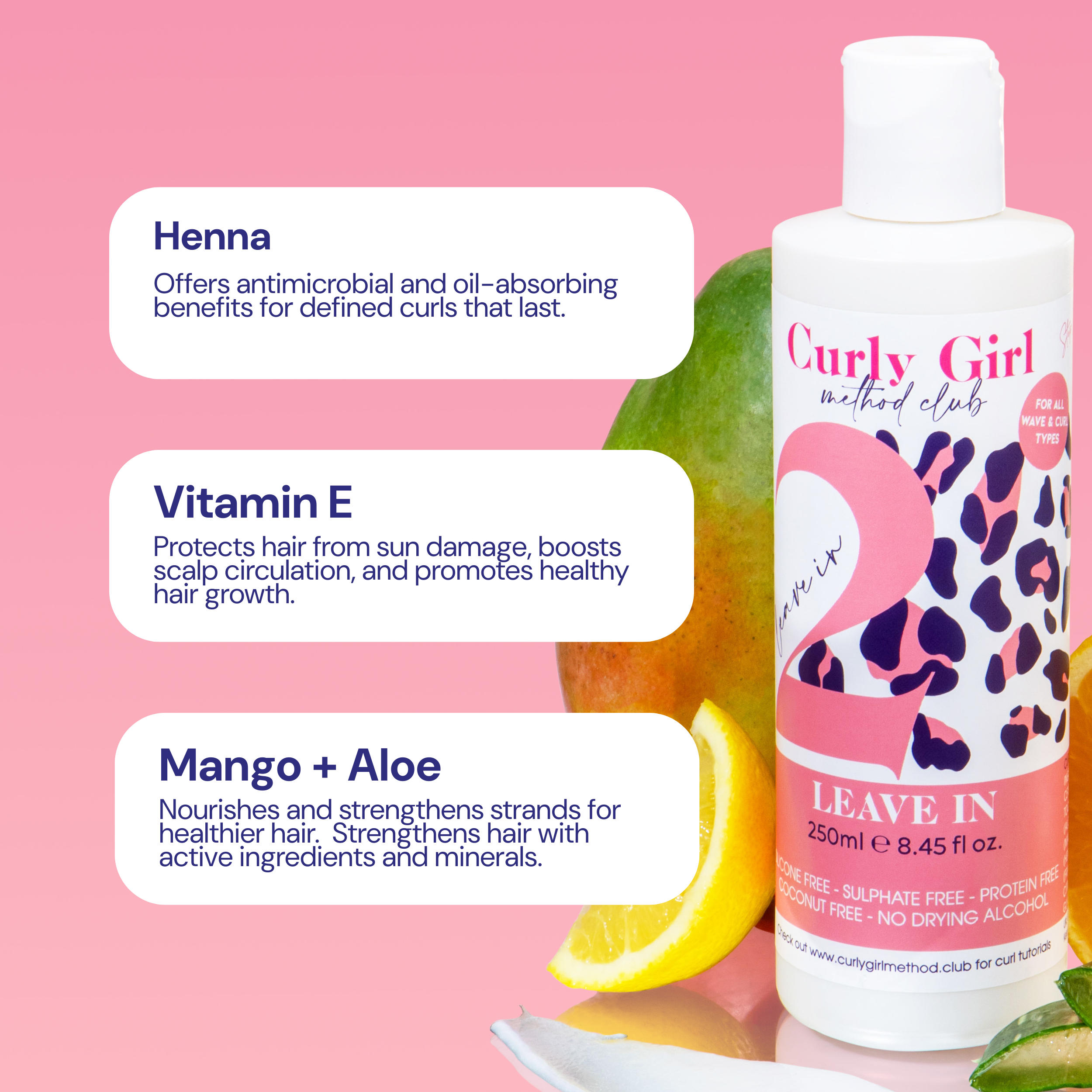 Leave-In Conditioner for Frizz-Free Waves & Curls