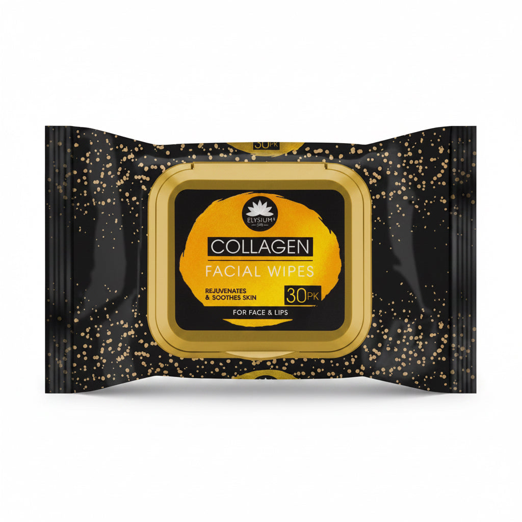 Collagen face wipes