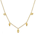 Aara Luxe 18k Gold Plated Hamsa Necklace
