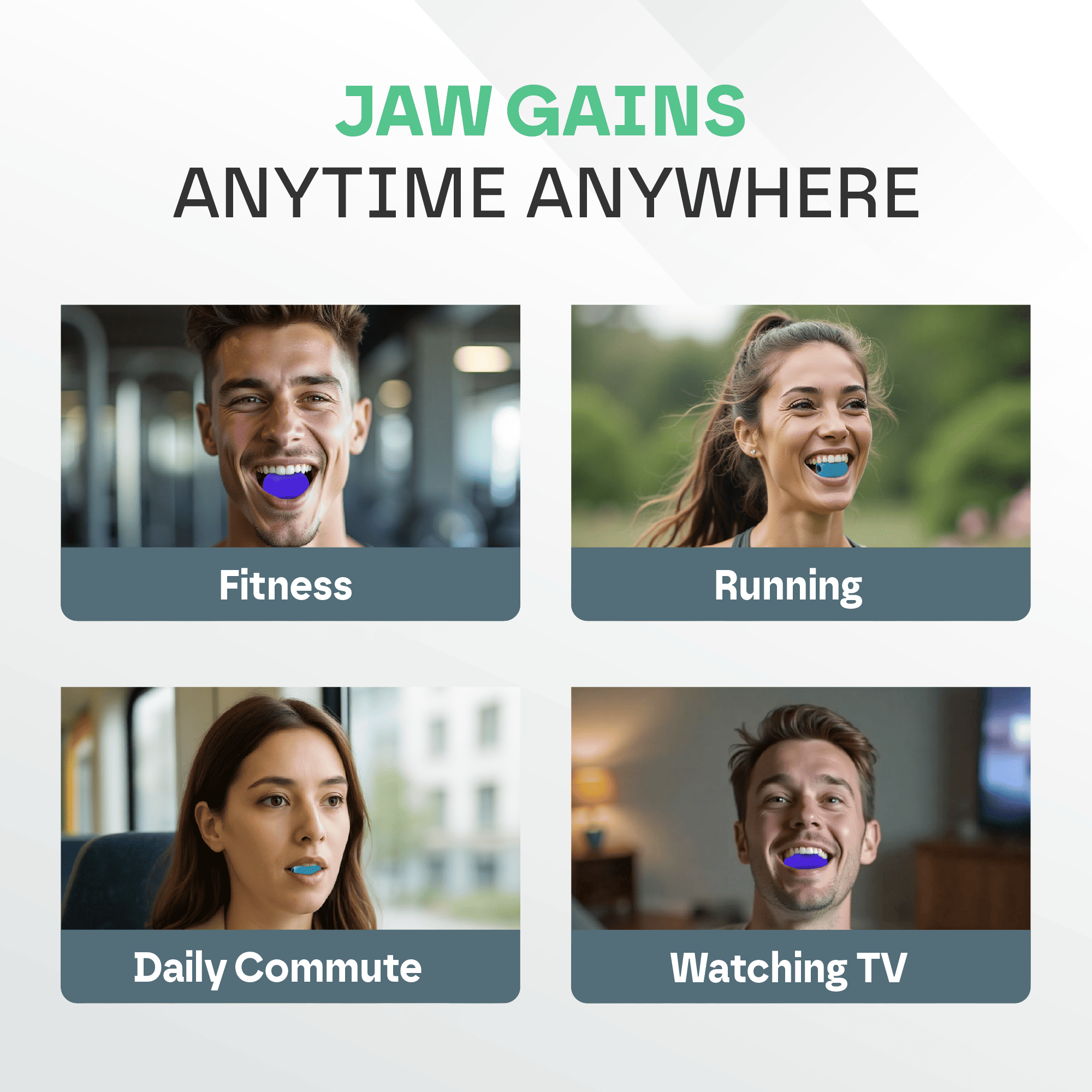 Jaw Exerciser & Muscle Trainer (3 Levels)