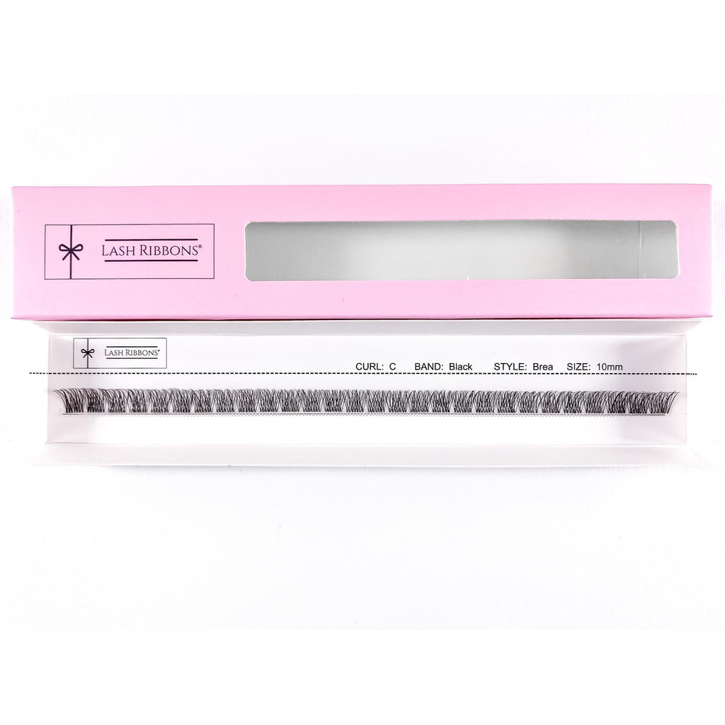 Brea - 'C' Curl Lash Ribbons® Invisible Band