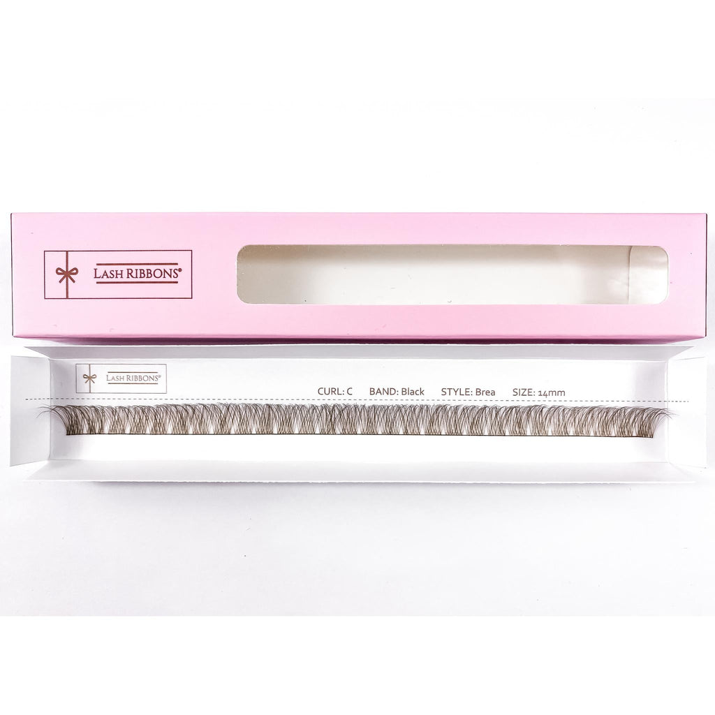Brea - 'C' Curl Brown Lash Ribbons®