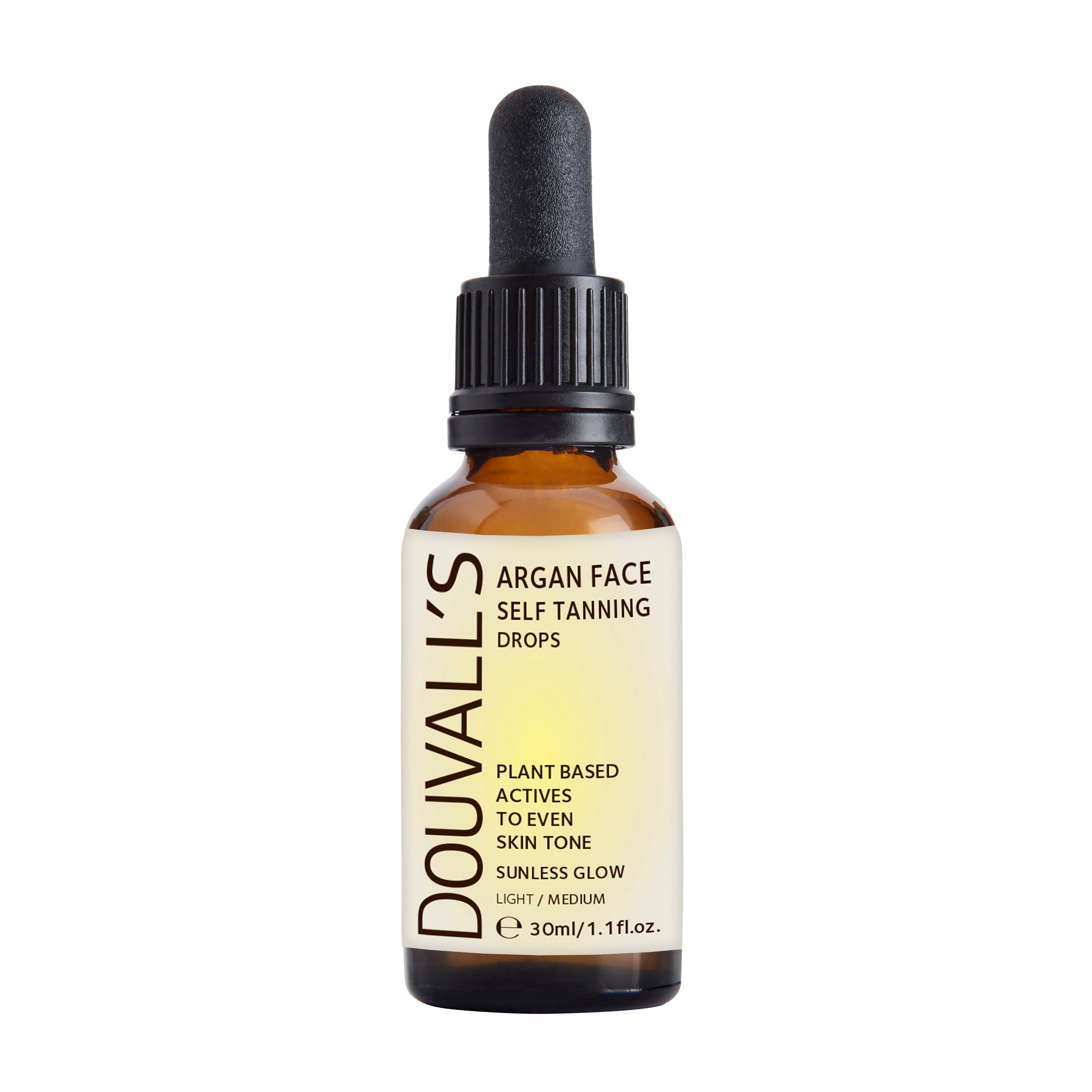 Argan Self Tanning Face Drops 30ml |Semi-permanent Self tanning drops