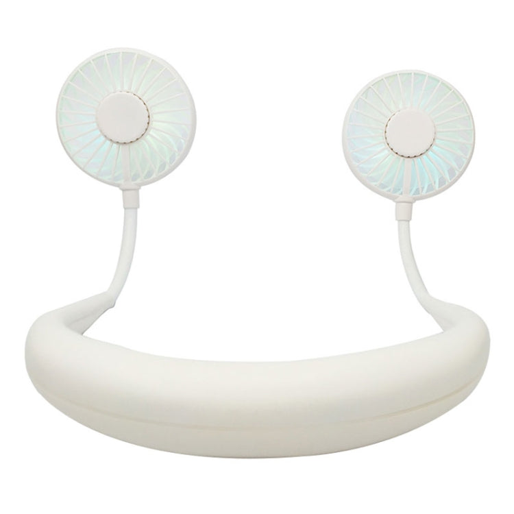 Creative Mini Hanging Neck Type Fan Outdoor LED Fan, F008, F008 (Blue), F008 (White), F008 (Black)