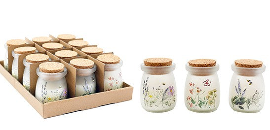 Spring candle with lid 7cm