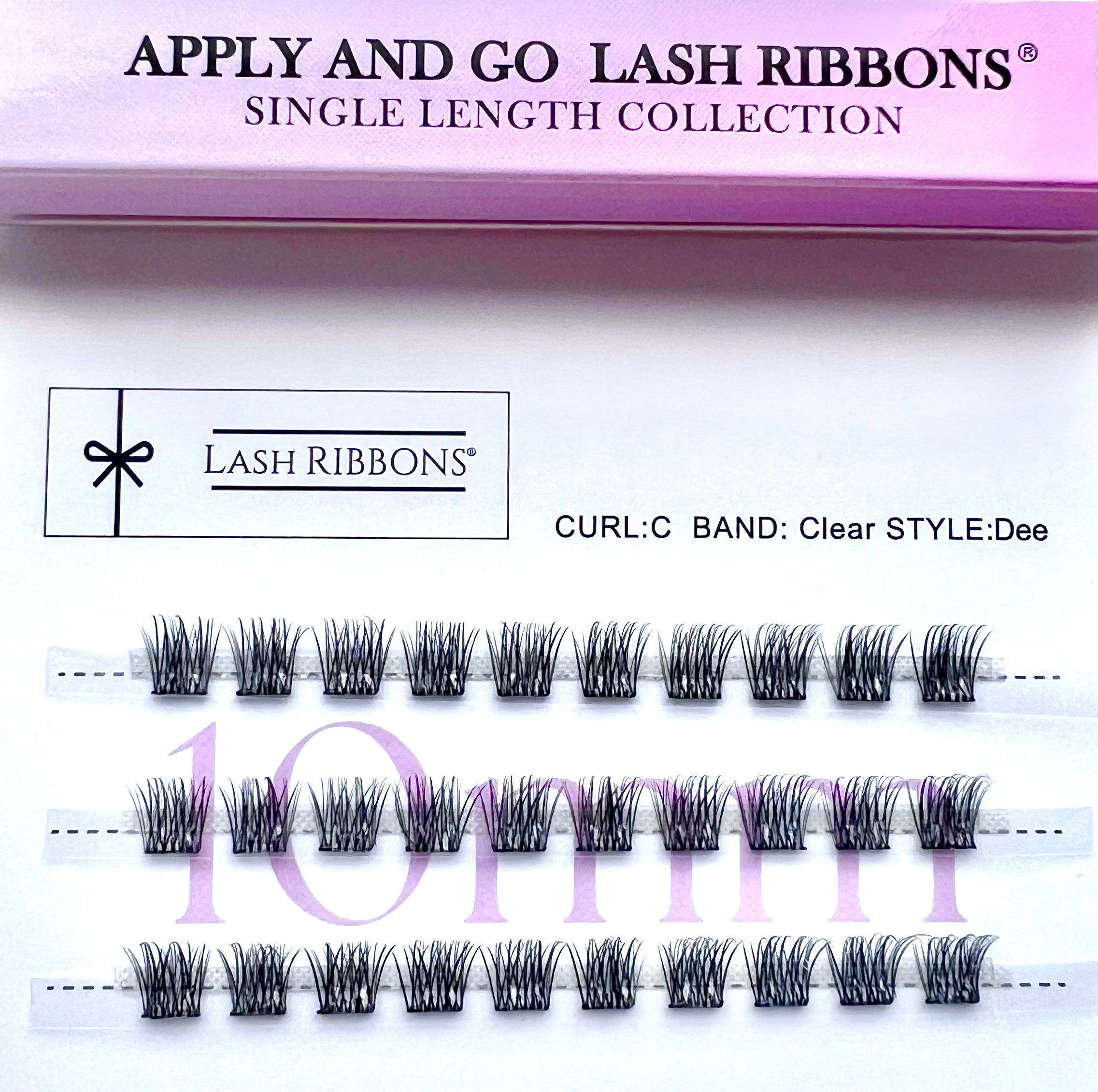 Pre-Glued Lashes - K Glue No Faff Lash - Dee