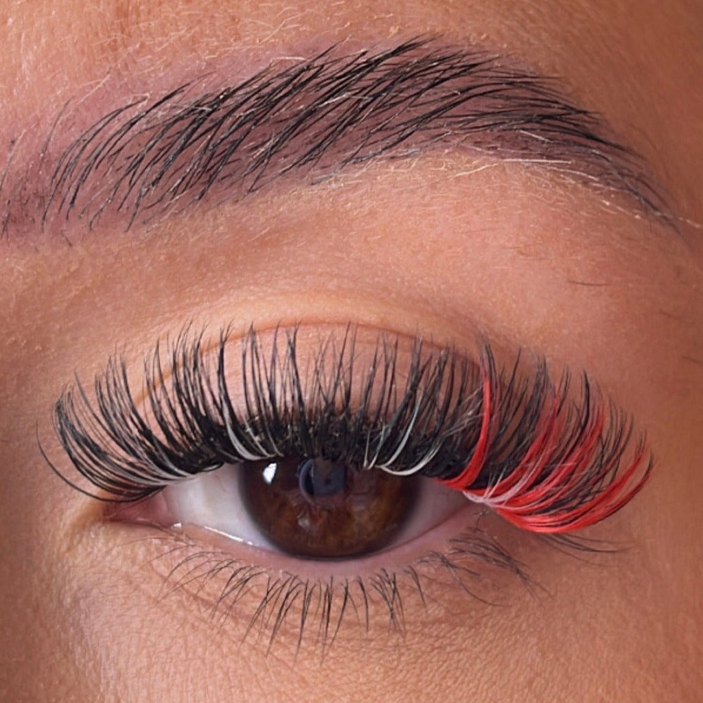 Red 'D' Curl Lash Ribbons®