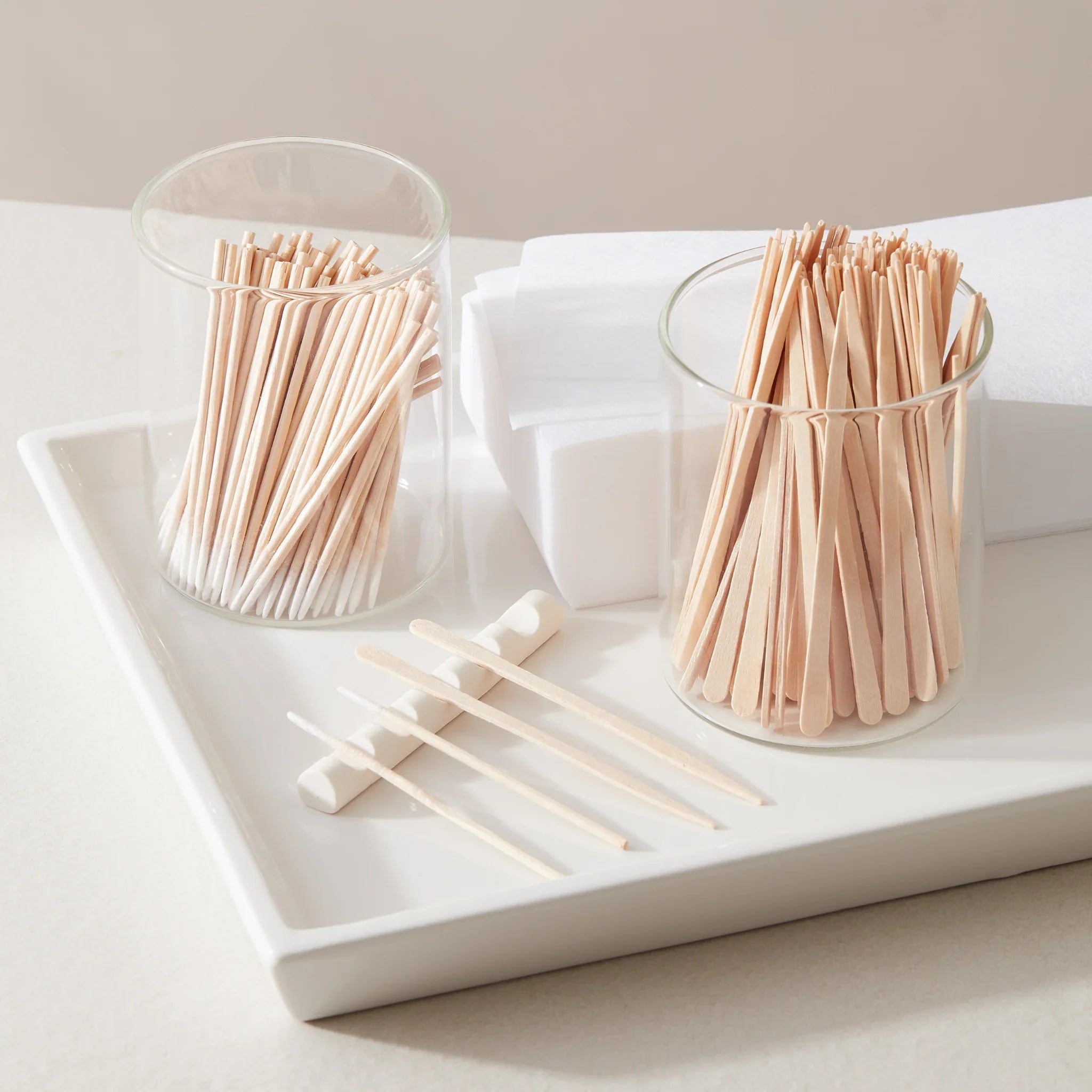 Bamboo Glass Storage Jar