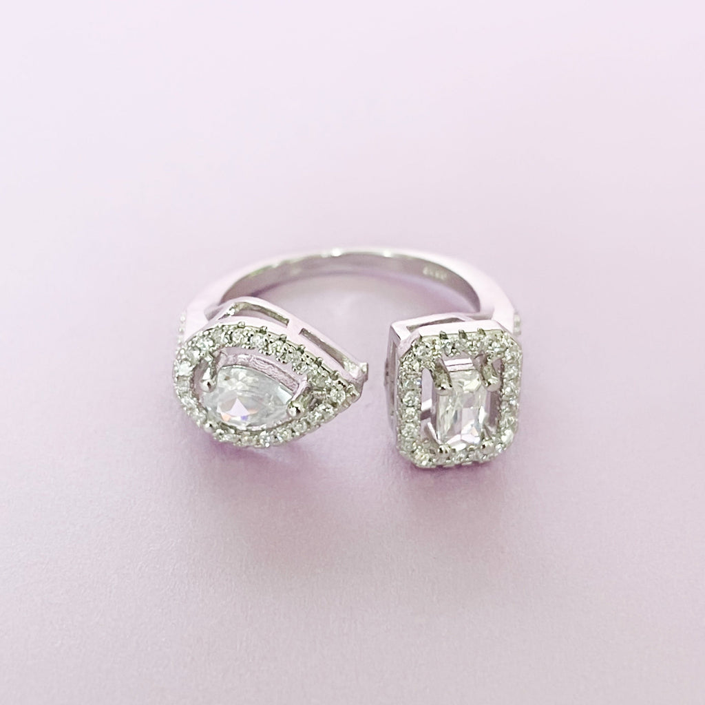Seline Adjustable Jewel Ring