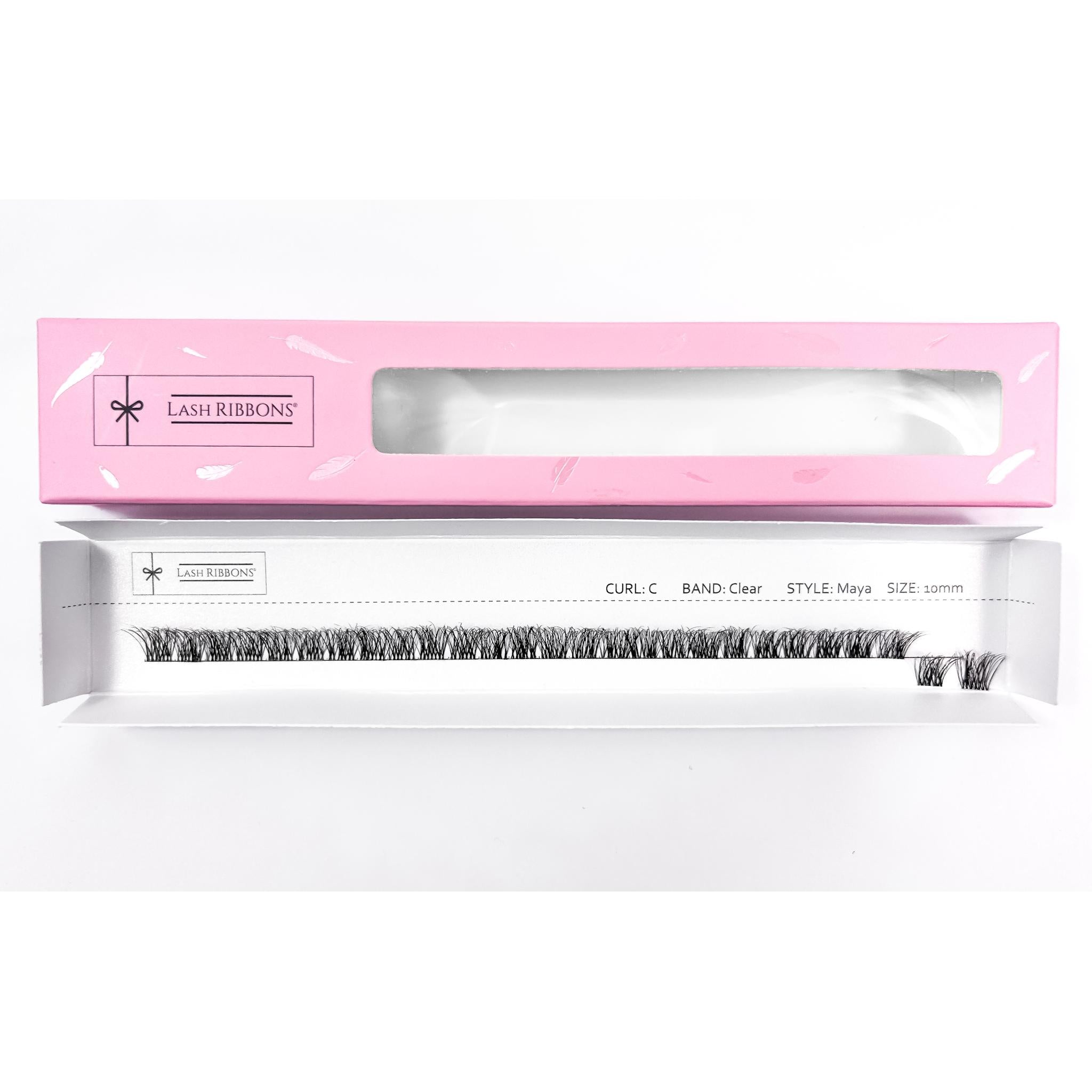 Maya - Weightless 'C' Curl Pre-Cut Lash Ribbons®