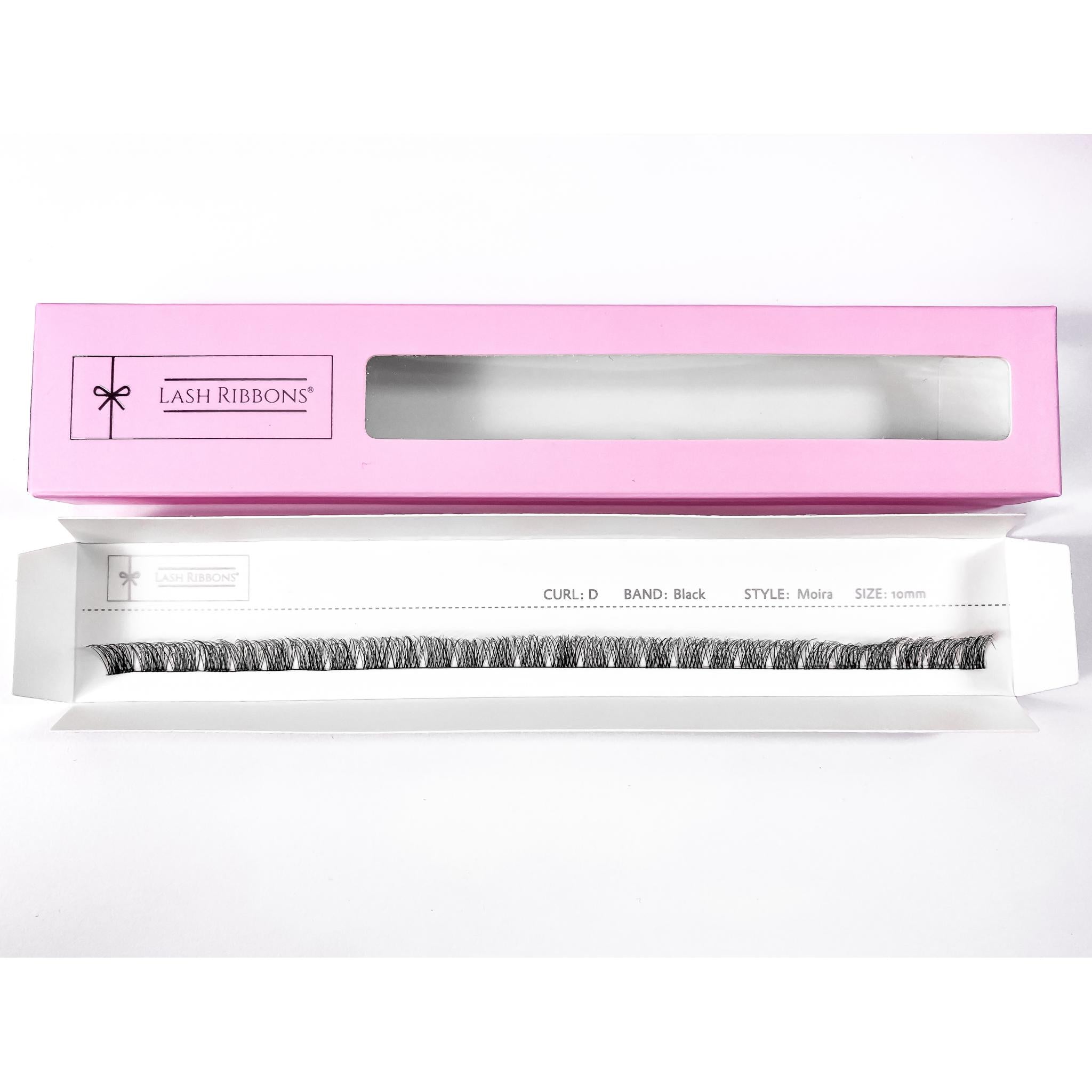 3D 'D' Curl Black Lash Ribbons® Starter Kit (With Ultimate Bond)