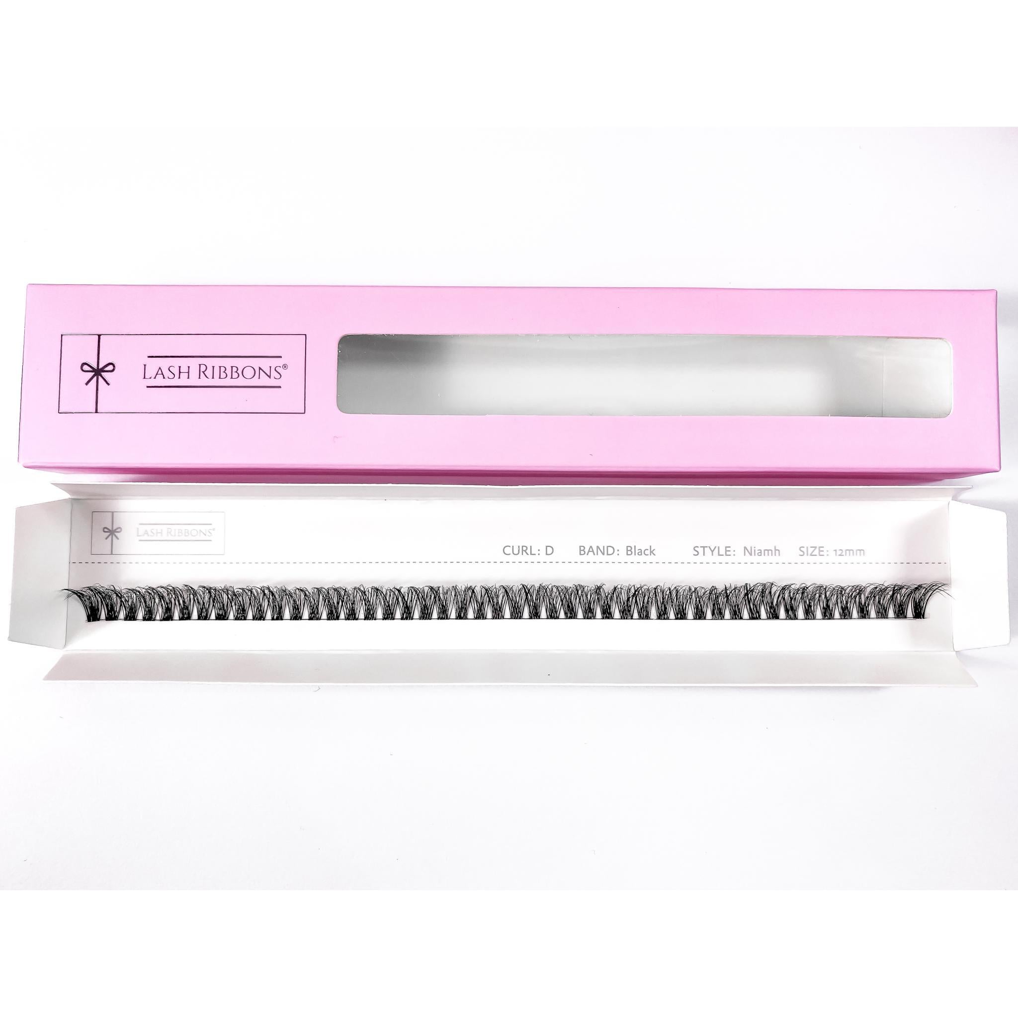 3D 'D' Curl Black Lash Ribbons® Starter Kit (With Ultimate Bond)