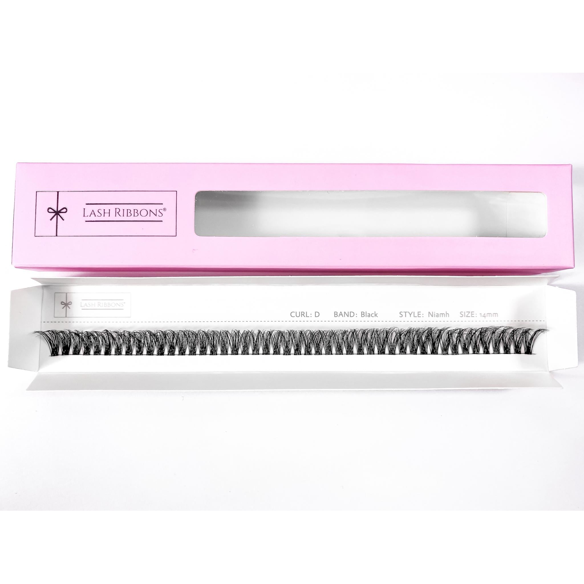 3D 'D' Curl Black Lash Ribbons® Starter Kit (With Ultimate Bond)