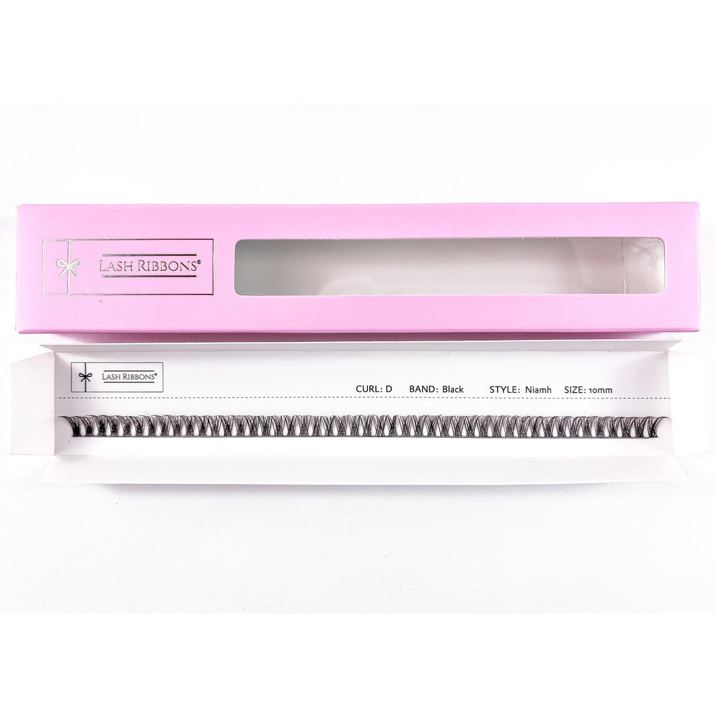 Niamh - 3D Black/Brown 'C' Curl Lash Ribbons®