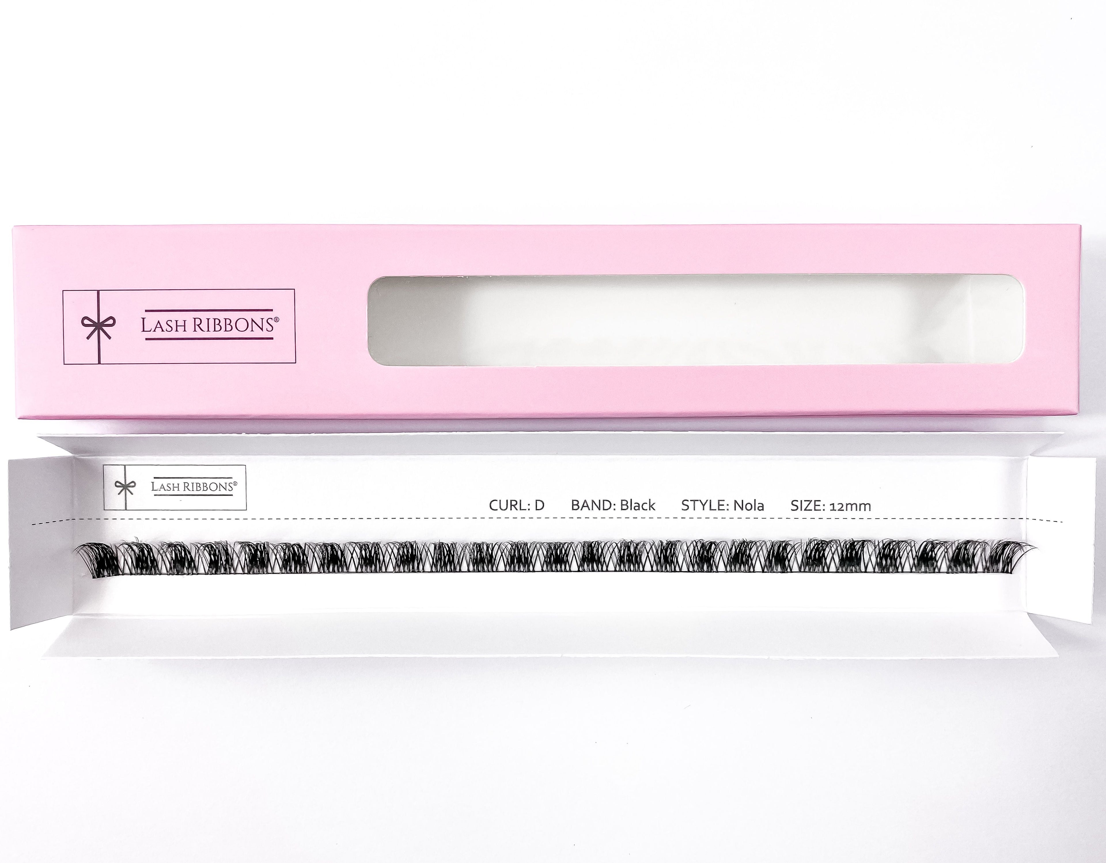 'D' Curl Black Lash Ribbons® Starter Kit (With Ultimate Bond)