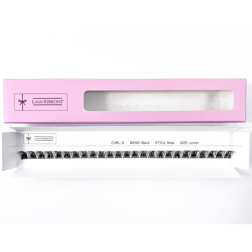 'D' Curl Black Lash Ribbons® Starter Kit (With Ultimate Bond)