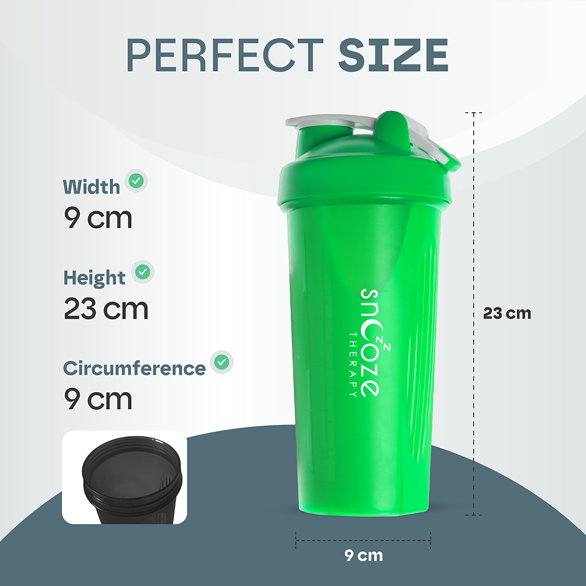 Protein Shaker Bottle
