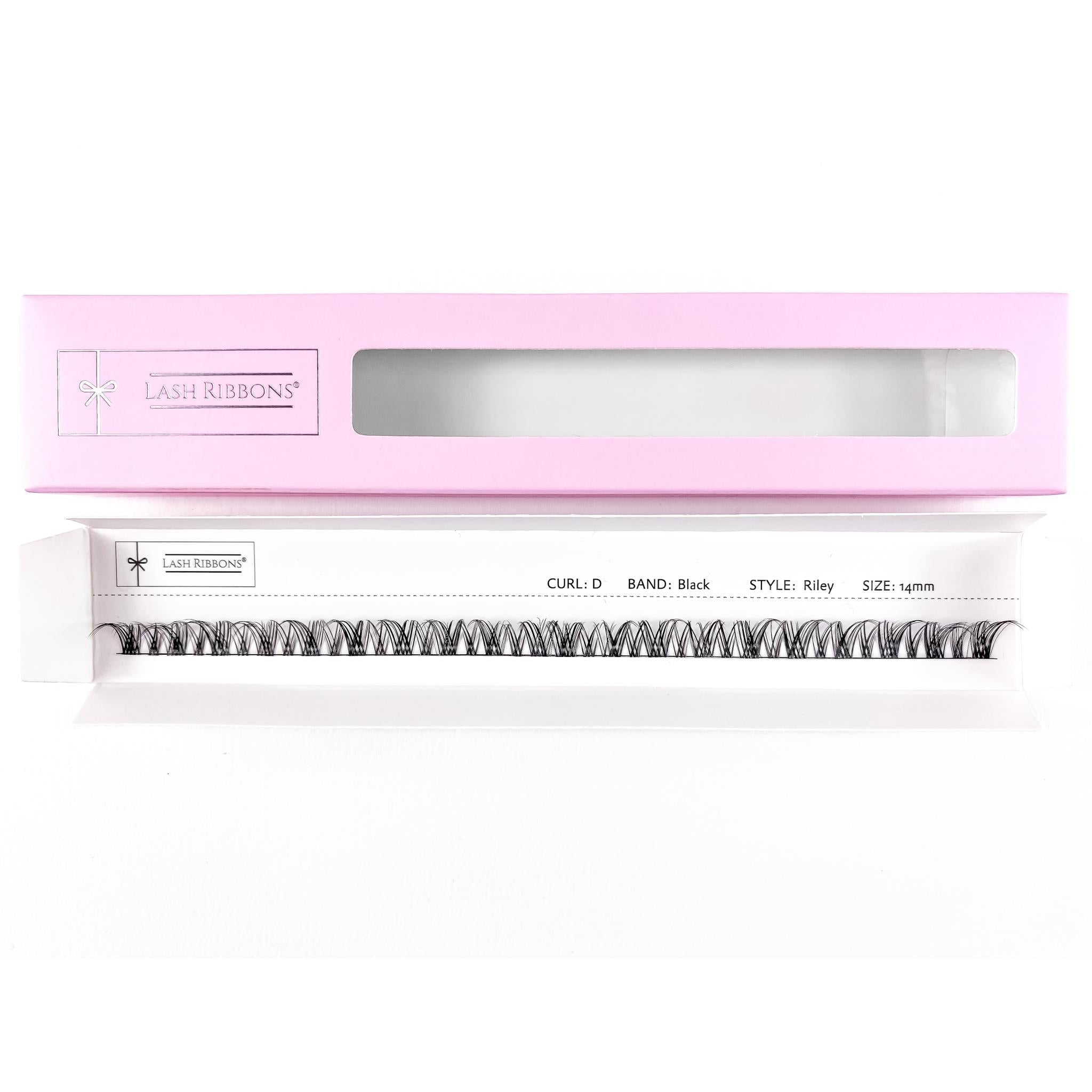 3D 'D' Curl Black Lash Ribbons® Starter Kit (With Ultimate Bond)