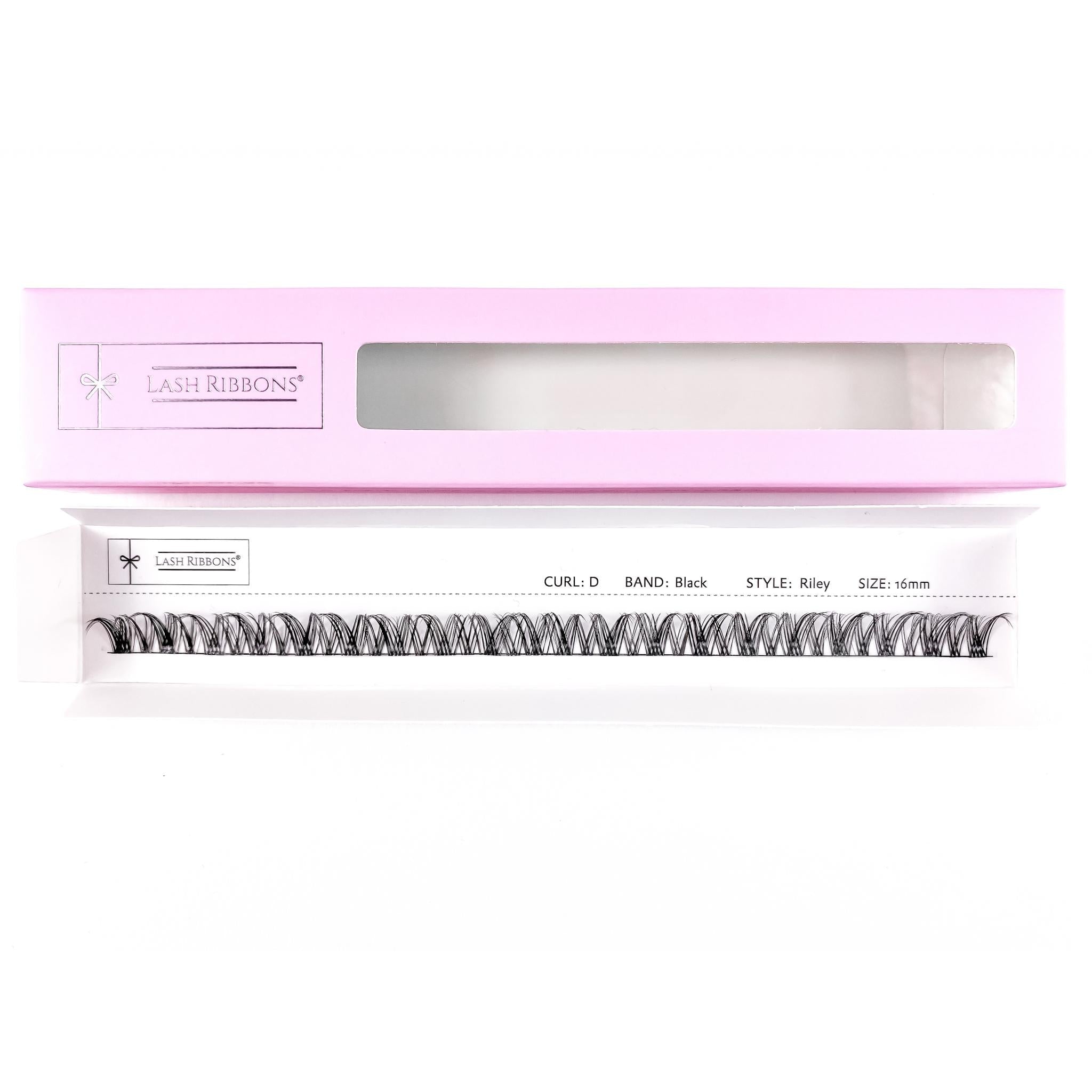 3D 'D' Curl Black Lash Ribbons® Starter Kit (With Ultimate Bond)
