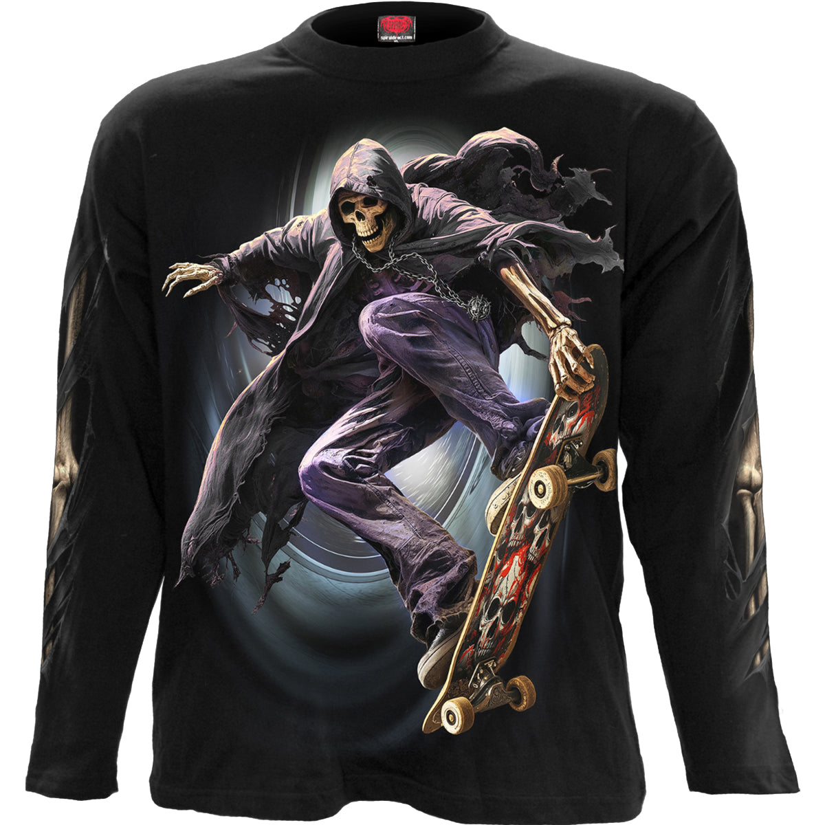 SOUL BOARDER - Longsleeve T-Shirt Black