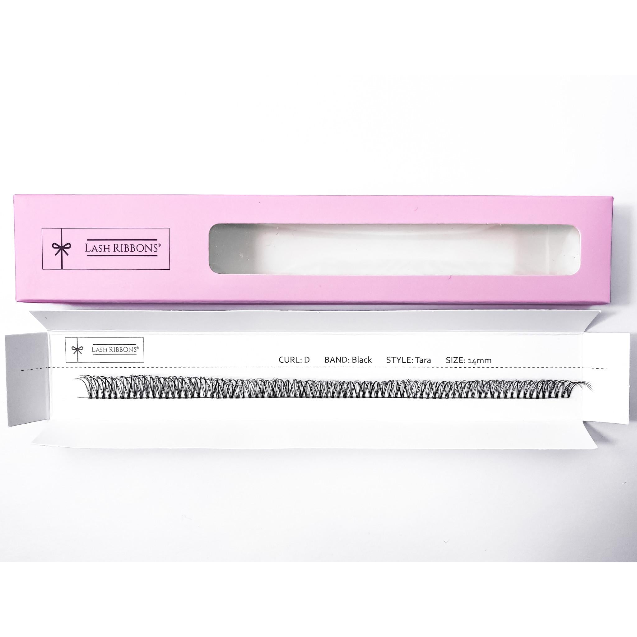 'D' Curl Black Lash Ribbons® Starter Kit (With Ultimate Bond)