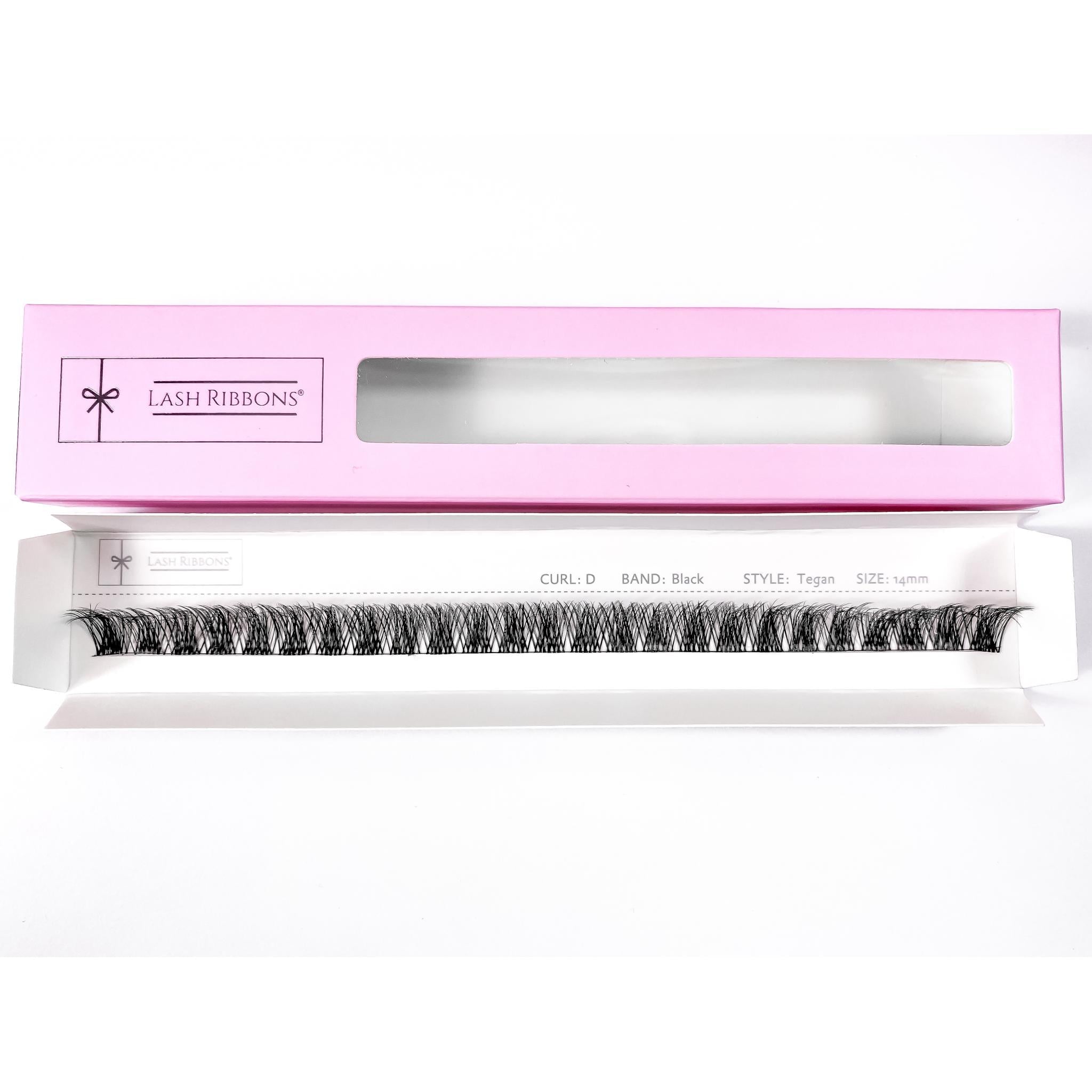 3D 'D' Curl Black Lash Ribbons® Starter Kit (With Ultimate Bond)