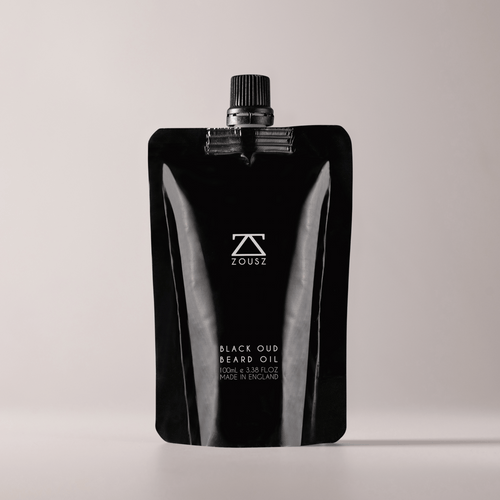 Black Oud Beard Oil 100mL Refill Pouch