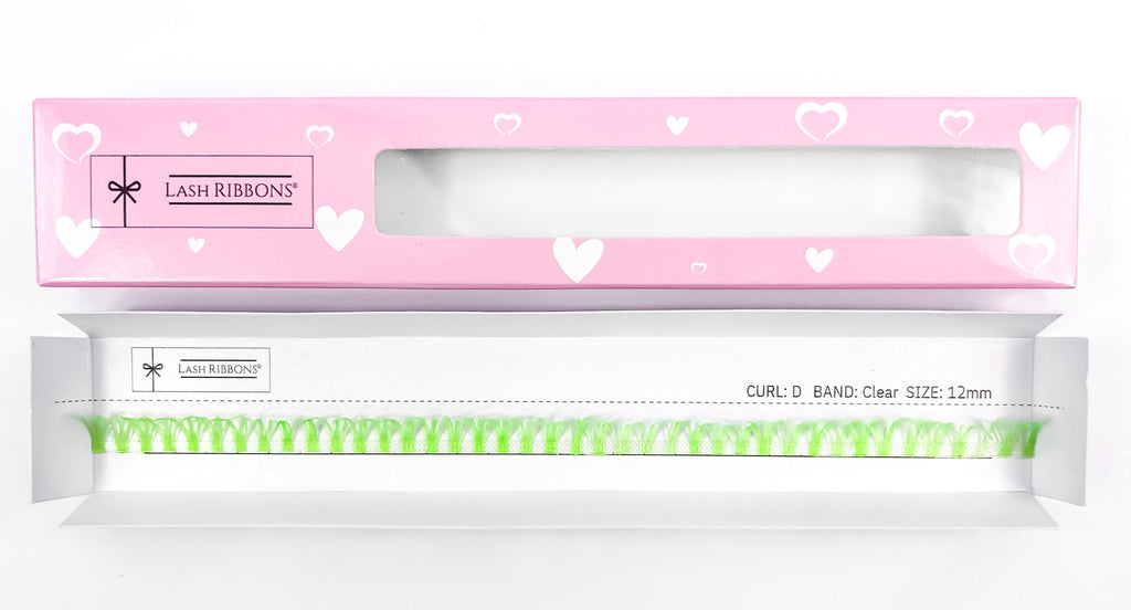 Lime Green 'D' Curl Lash Ribbons®