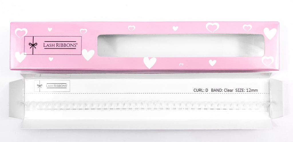 White 'D' Curl Lash Ribbons®