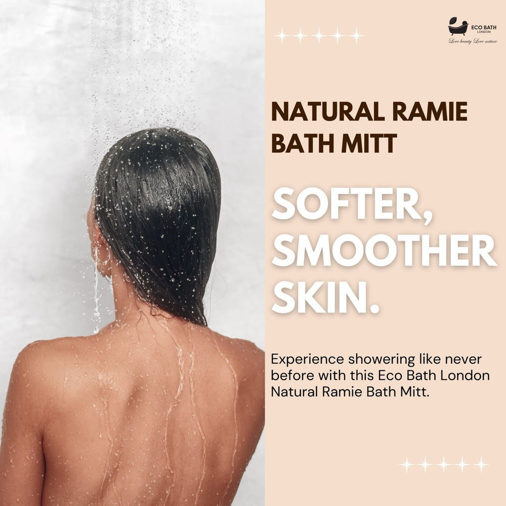 Eco Bath Natural Ramie Bath Mitt