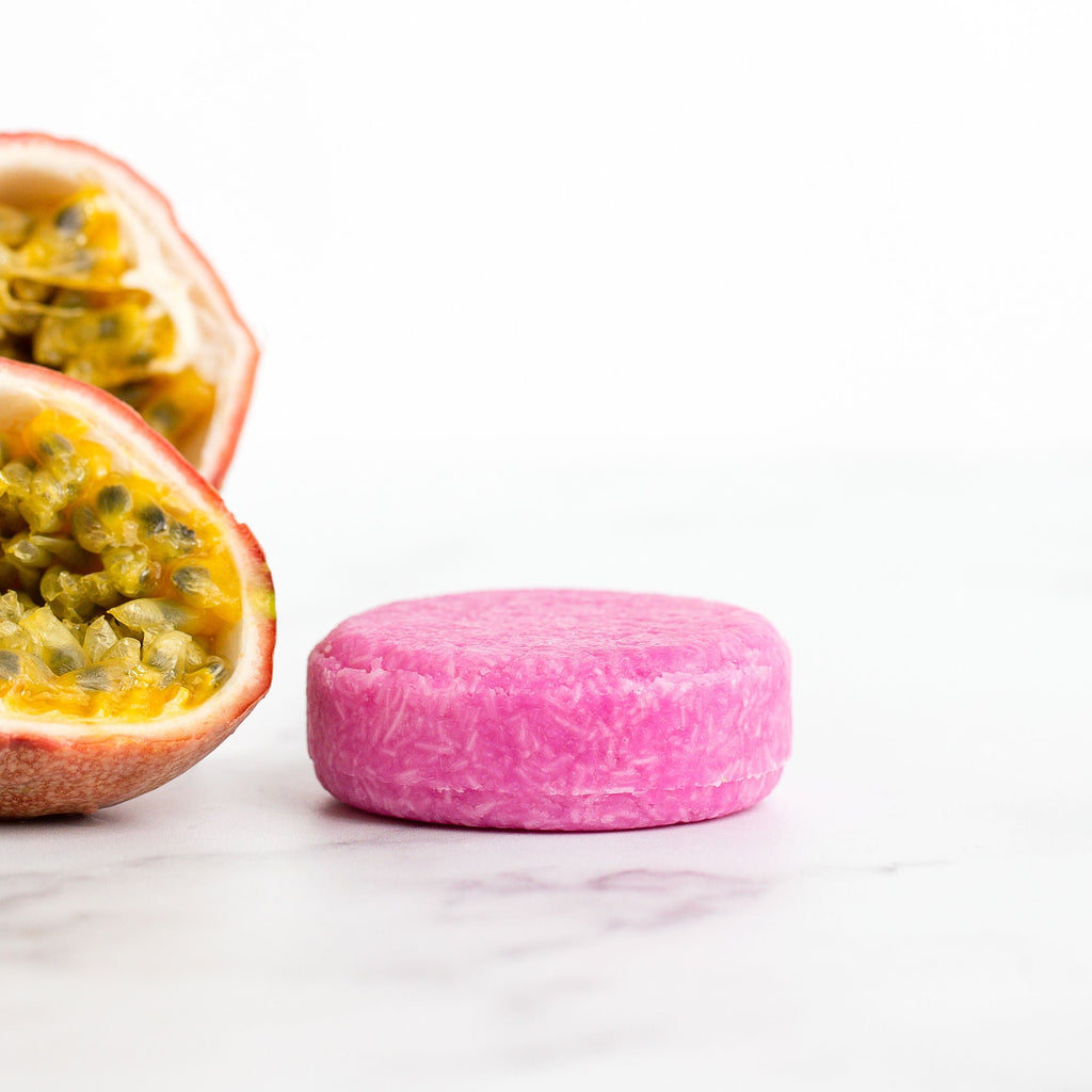 Passion Fruit Solid Shampoo Bar For All Hair Types