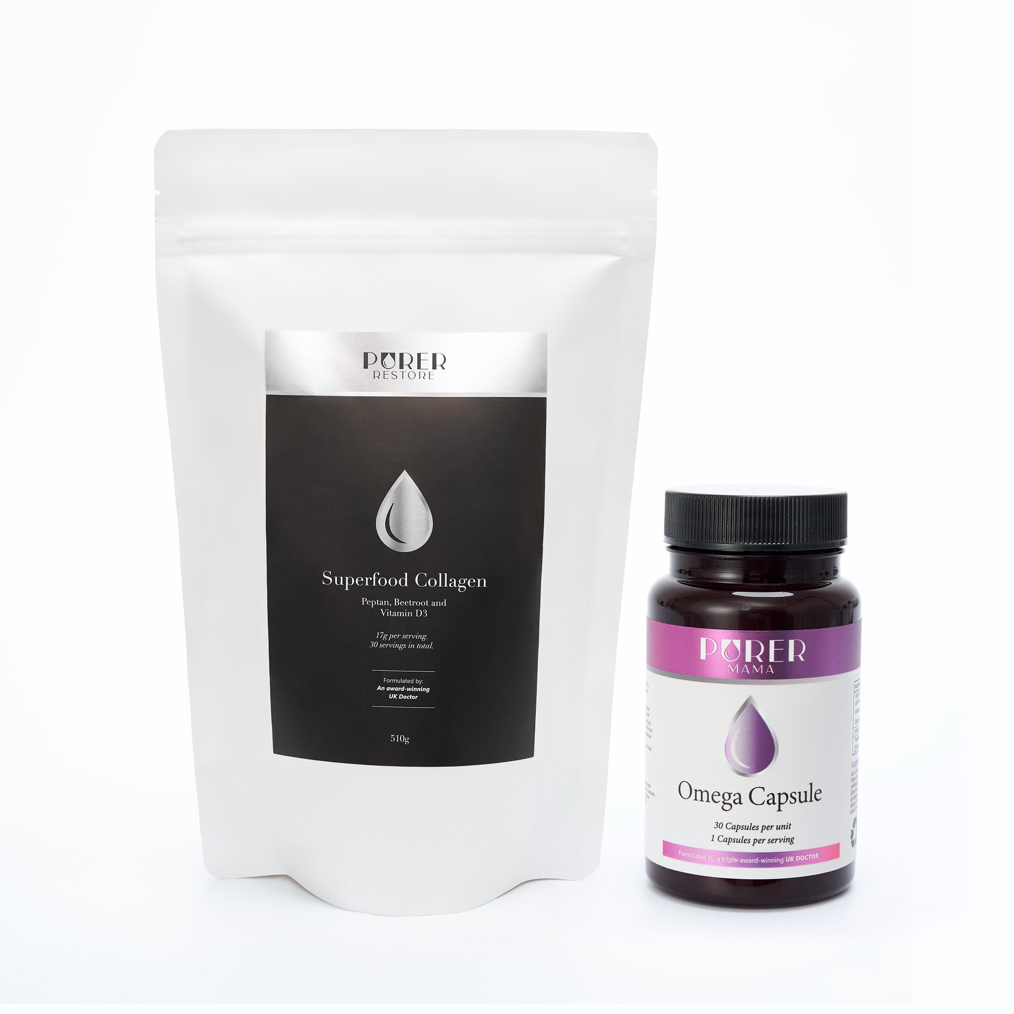 The Brain Bundle - Collagen powder and Omega