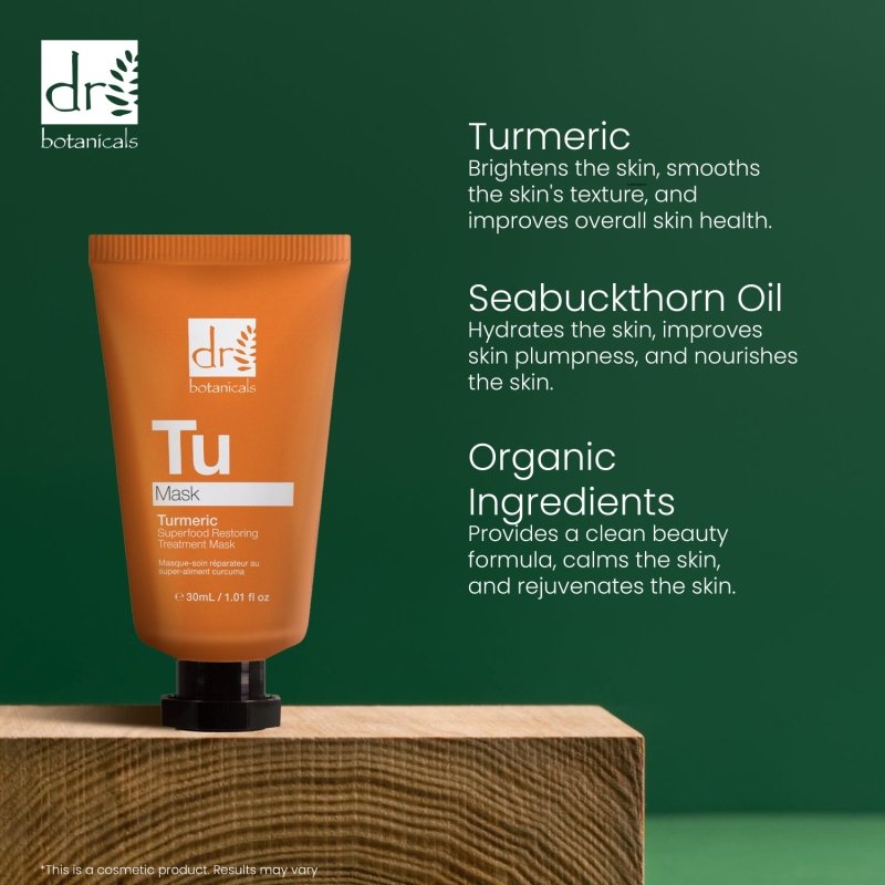 Turmeric Superfood Restoring Treatment Mask 30ml